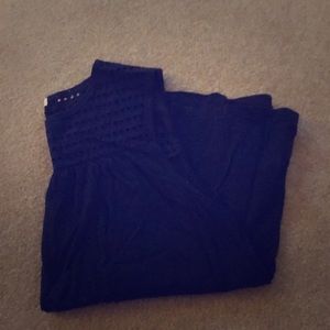 Sleeveless top - Navy